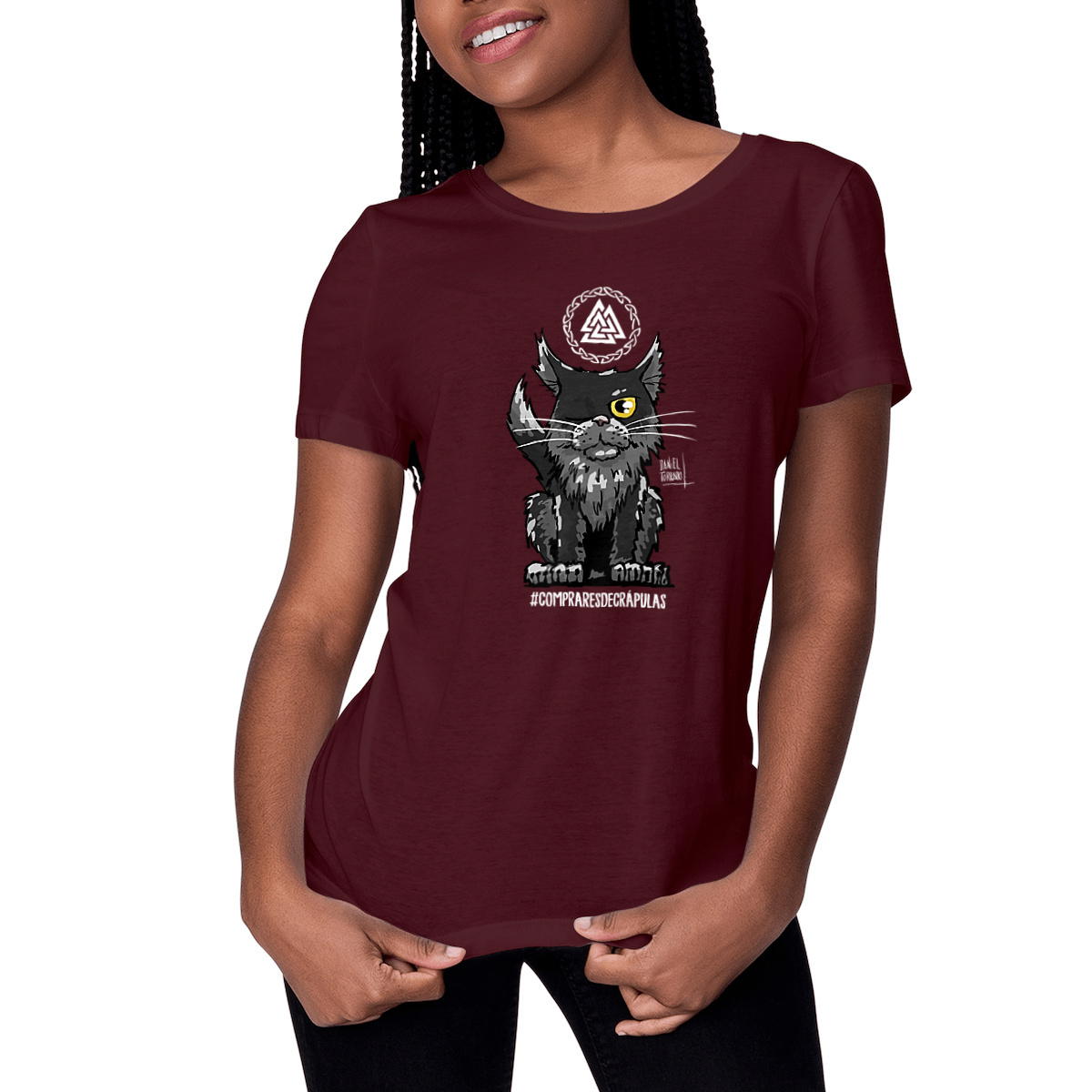 Camiseta Gatodín #CEDC mujer