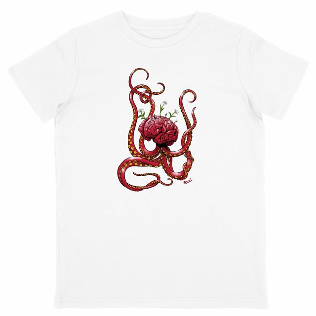 Camiseta cerebrulpo rojo de 2 a 14 a. - Image