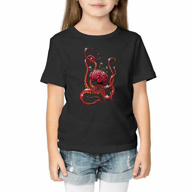 Camiseta cerebrulpo rojo de 2 a 14 a.