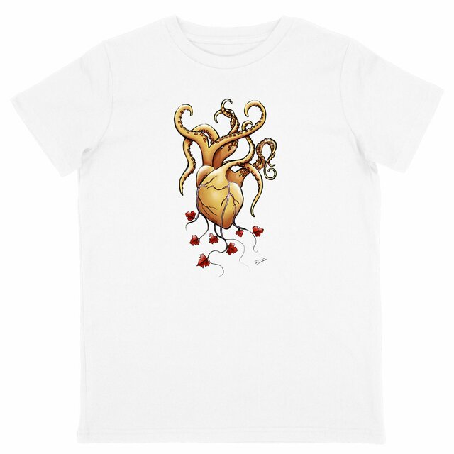 Camiseta pulporazón amarillo de 2 a 14 a. - Image