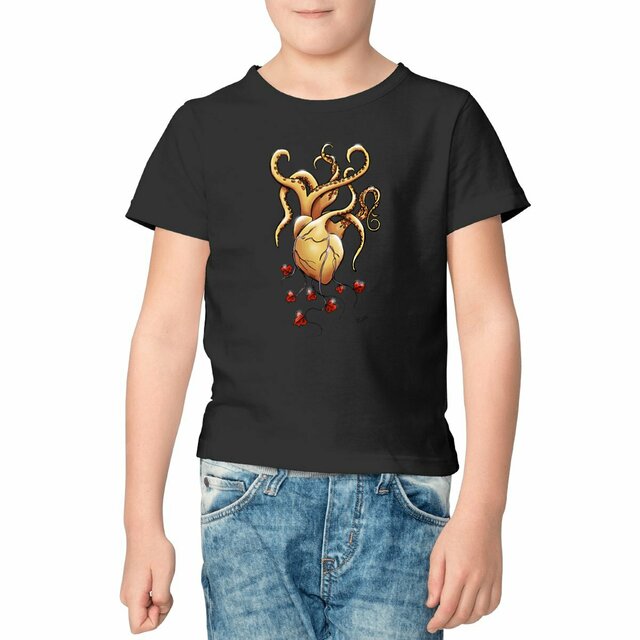 Camiseta pulporazón amarillo de 2 a 14 a.