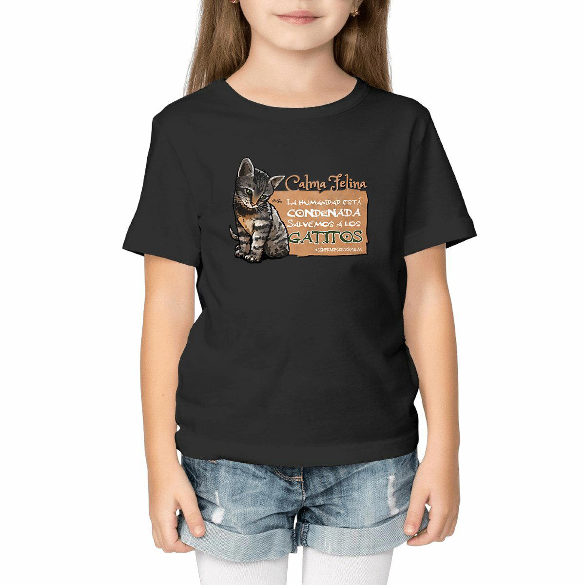 Camiseta Gatitos #CEDC de 2 a 14 a.
