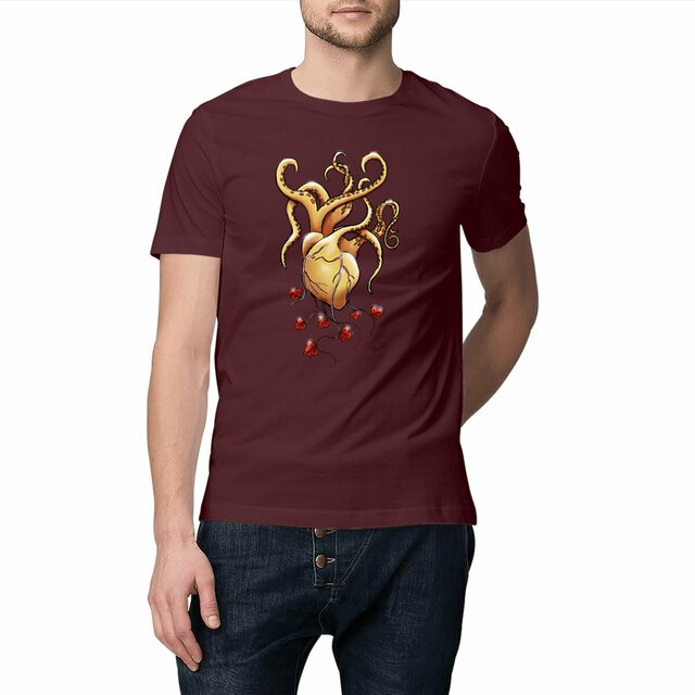 Camiseta pulporazón amarillo