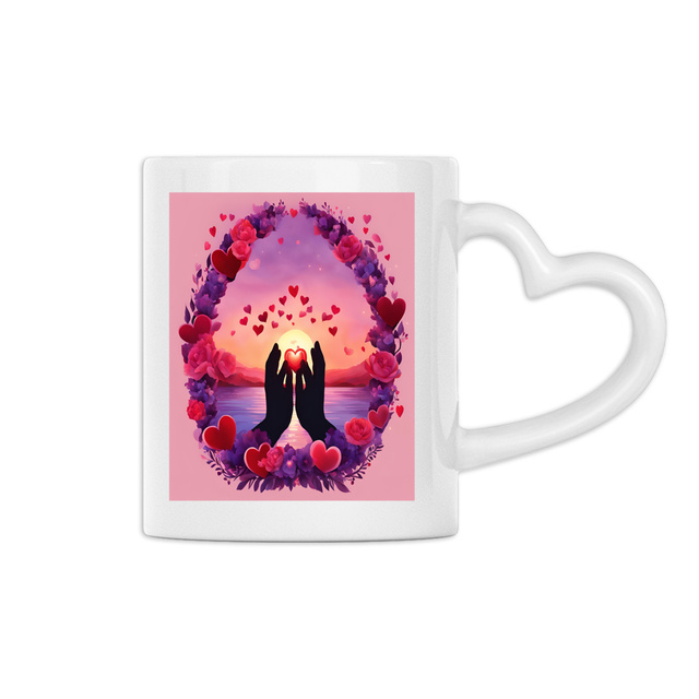 Mug coeur - Image