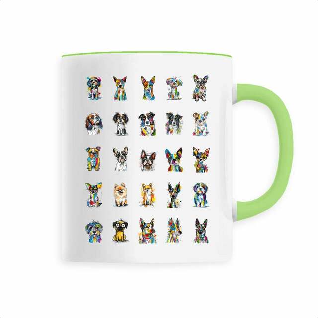 Image front Mug Céramique -  "Team Chiens"