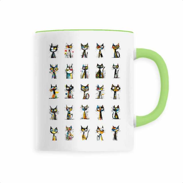 Image front Mug Céramique - "Team Chats"