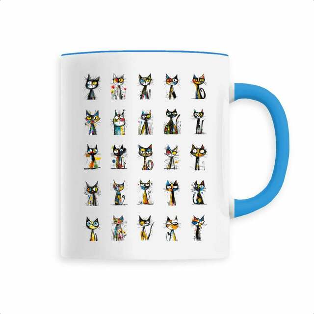 Image front Mug Céramique - "Team Chats"