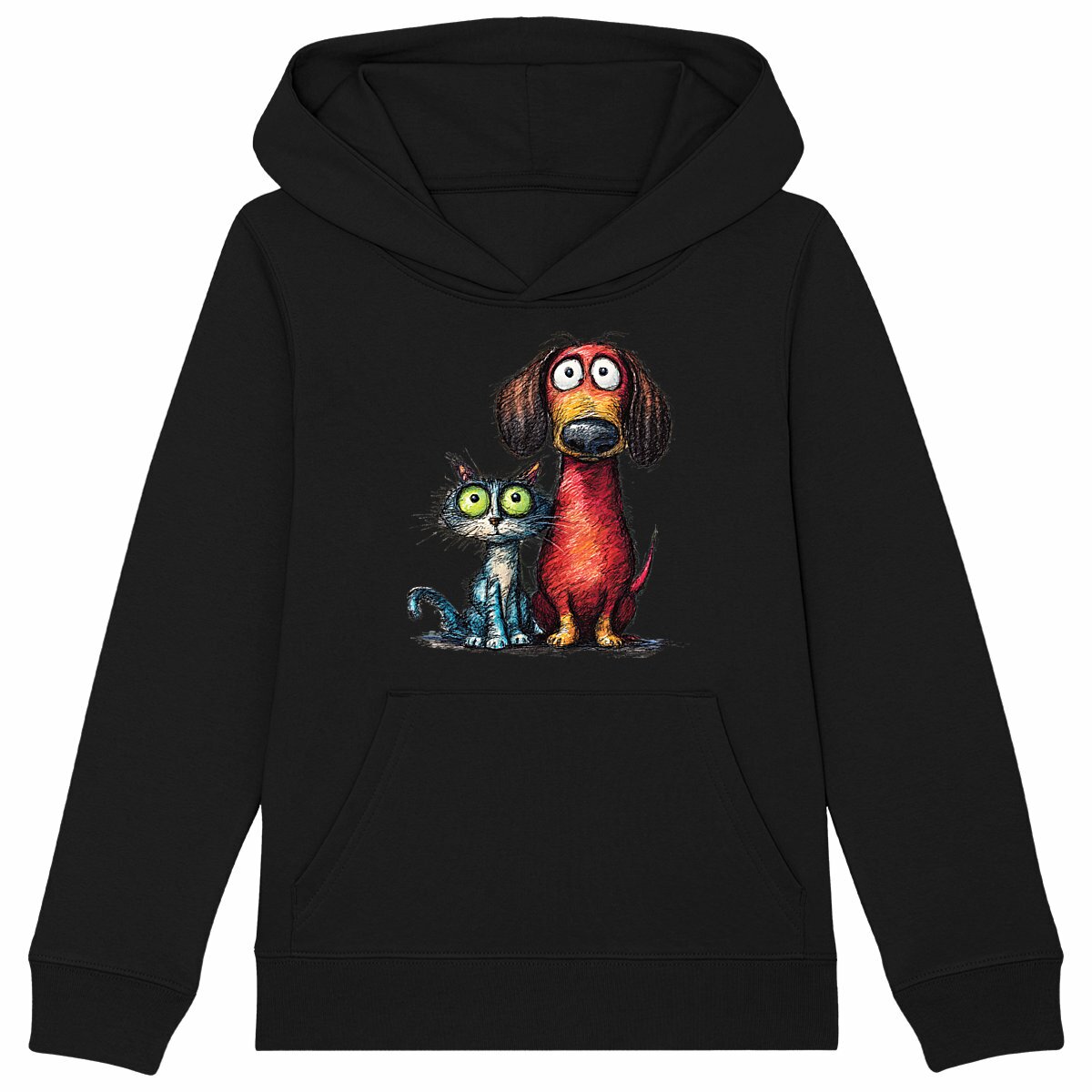 Image front T-shirt Unisexe Confort Bio - "Les animaux ne sont pas des produits"