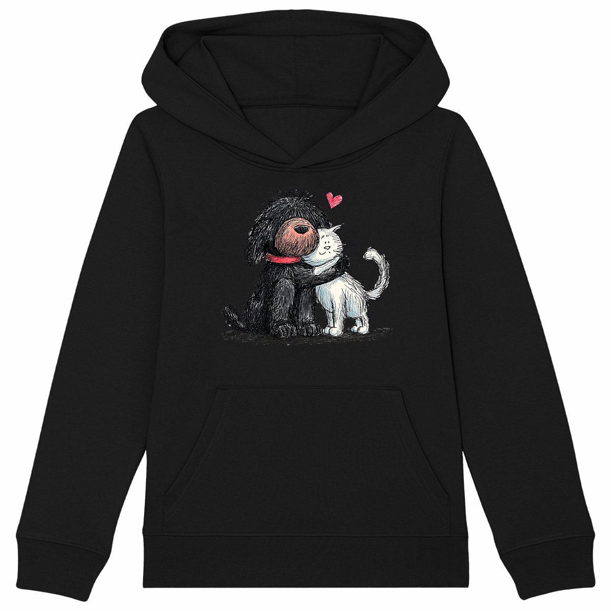 Image front T-shirt Unisexe Confort Bio - "Les animaux ne sont pas des produits"