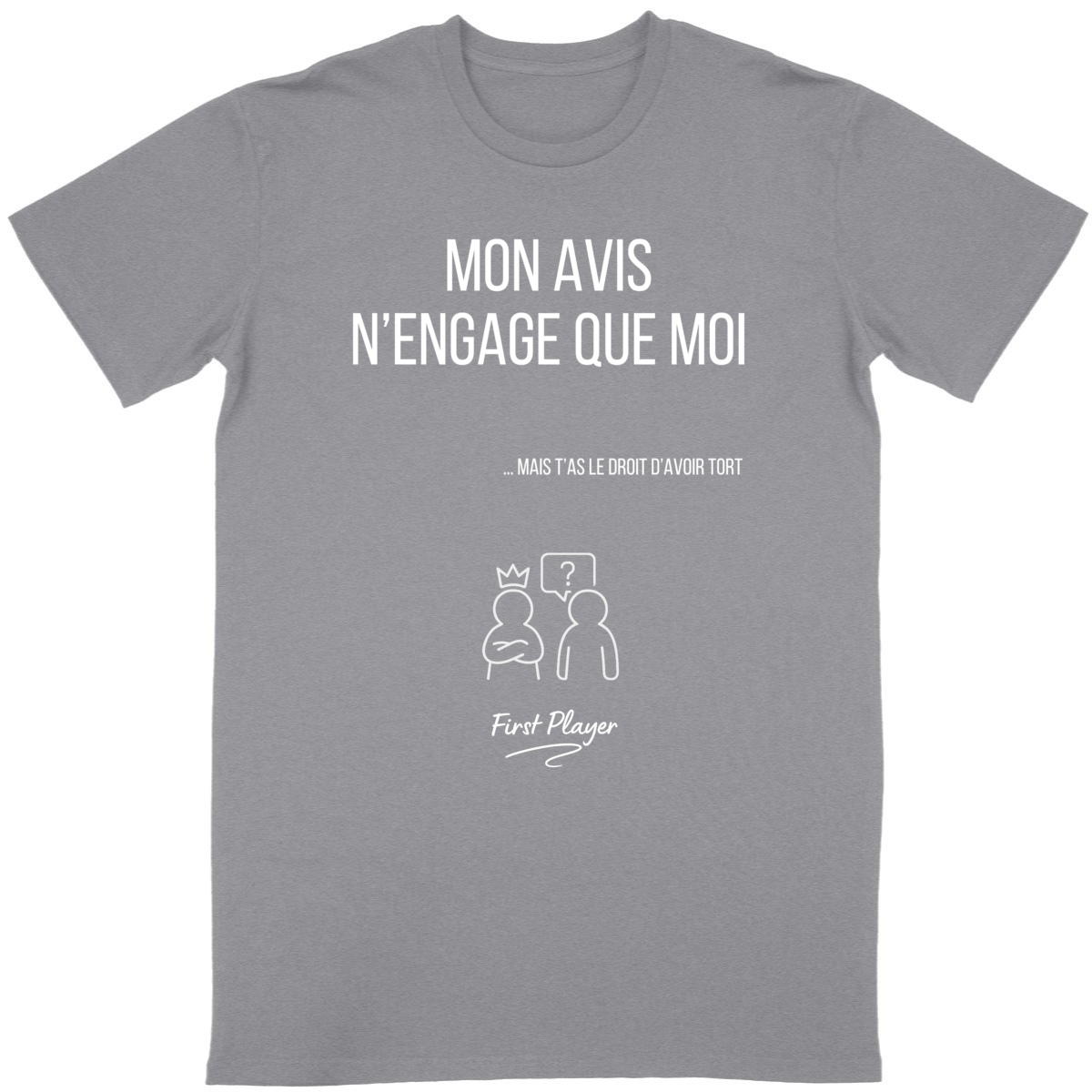 T-shirt Unisexe Classique avec Phrase Iconique - Image