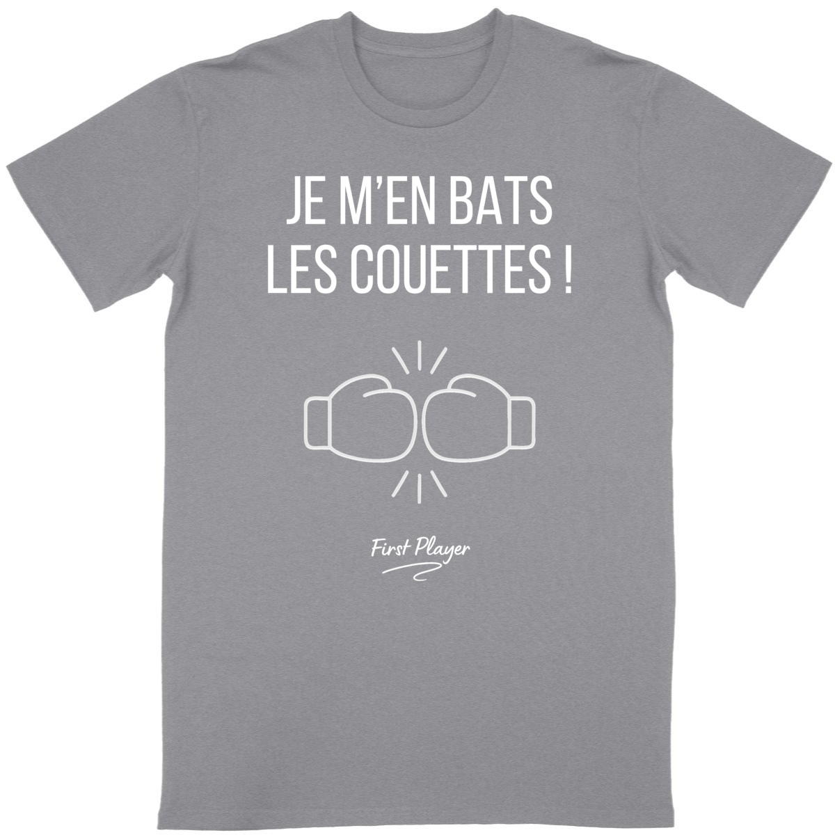 T-shirt Unisexe Classique - Je m'en bats les couettes - Image