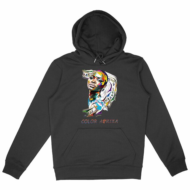 Image back The Lady - Unisex hoodie - Premium Plus