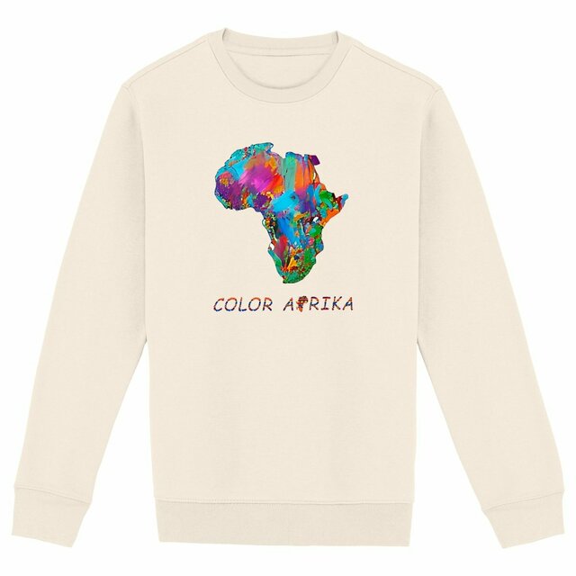 Image back Africa map - Unisex Sweatshirt