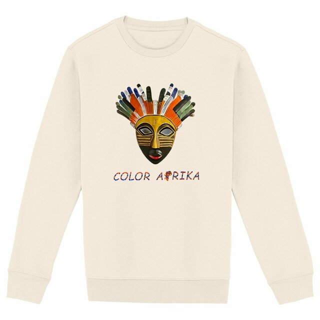 Image front African mask - Unisex Sweatshirt