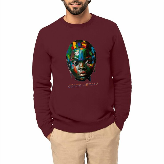 Image front Angry Face - Heavyweight Unisex sweat-shirt - Basic