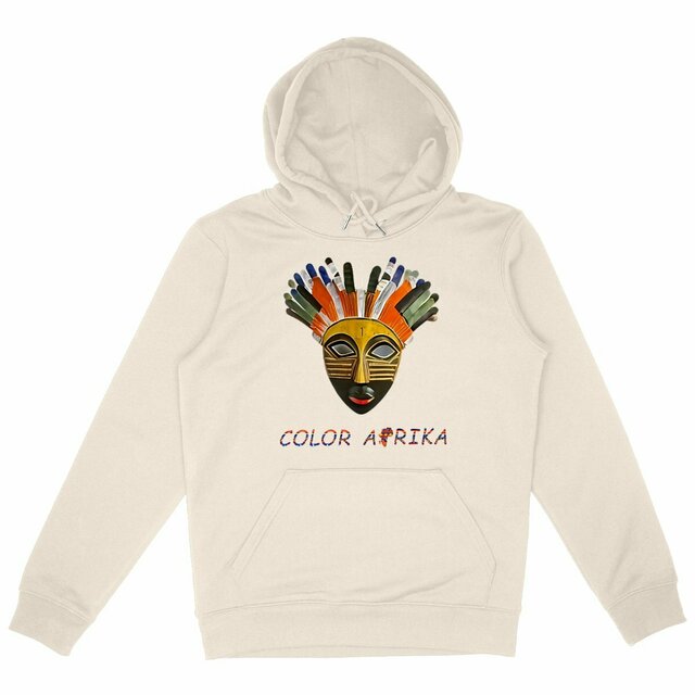 Image front African mask - Unisex Hoodie