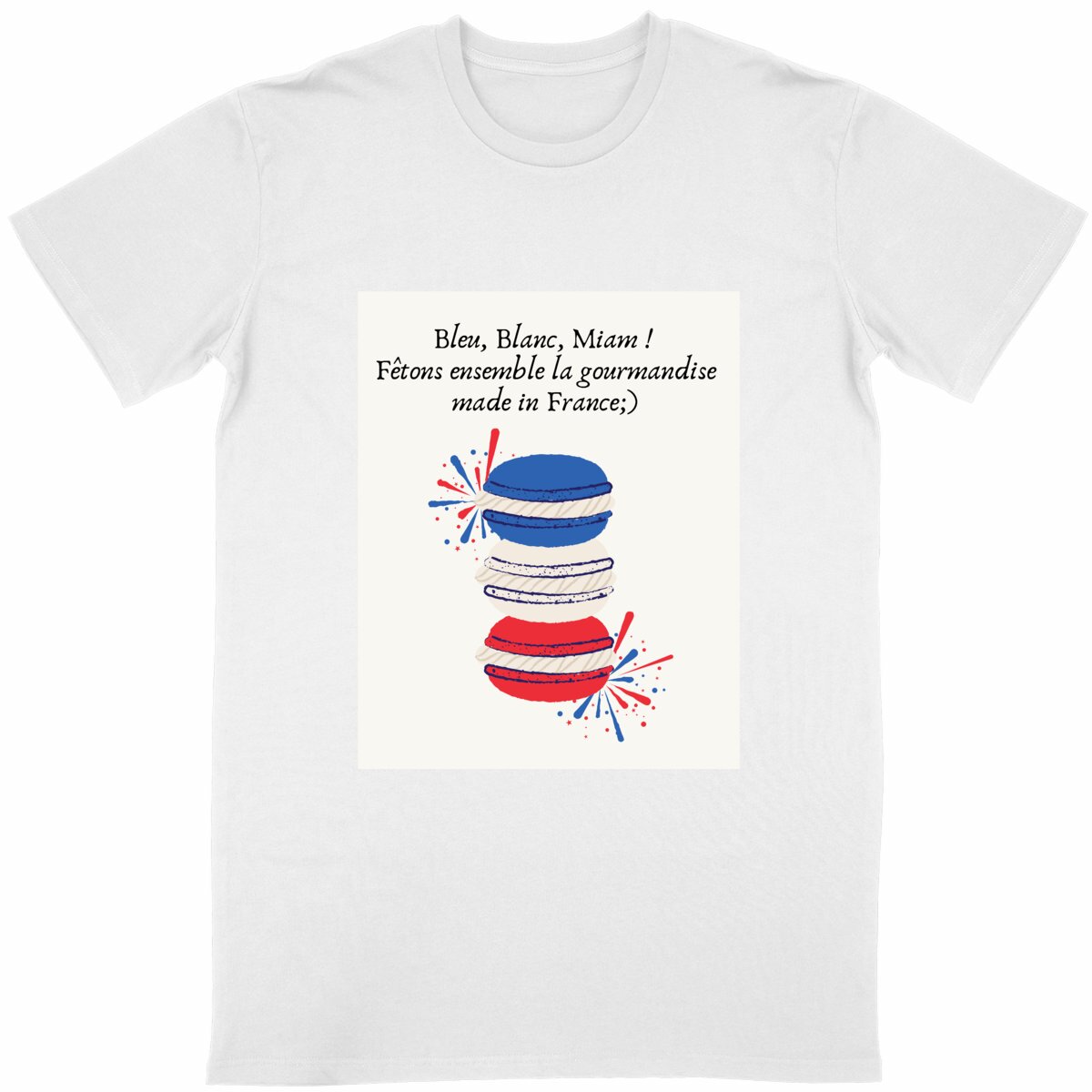 法式甜点趣味T恤｜一起享受法国美味文创衫