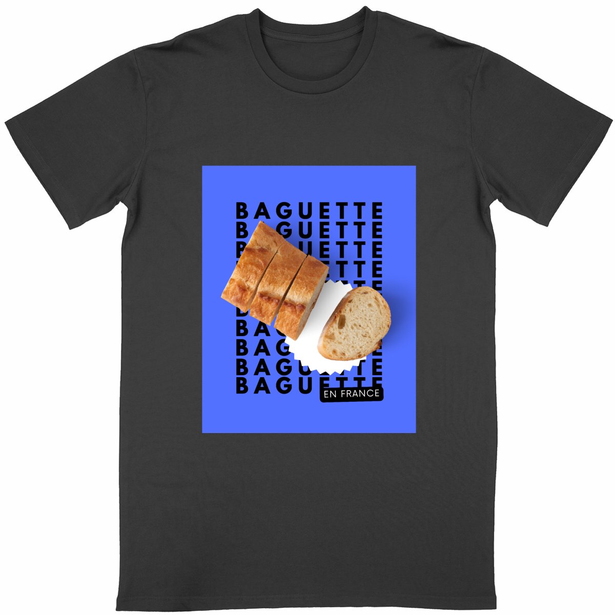 法国长棍面包文化衫｜趣味法式生活风 - Image