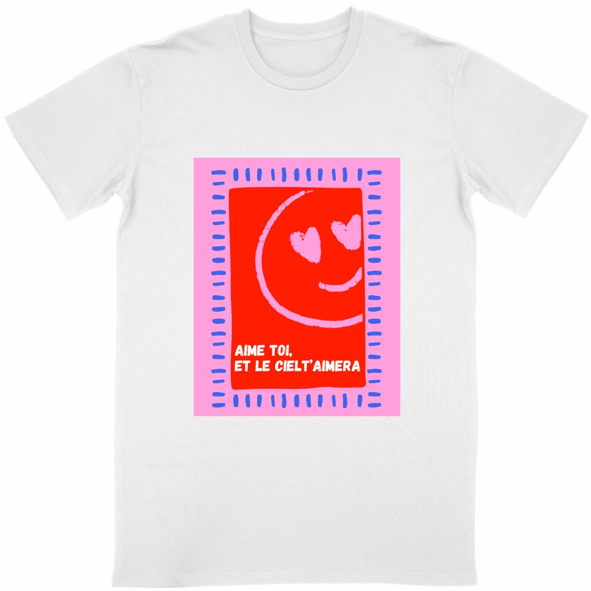 爱自己自信主题T恤｜法式正能量印花