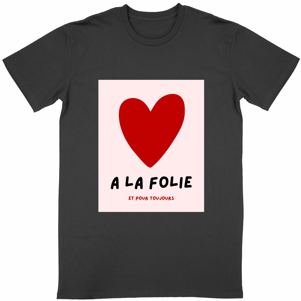 至爱无悔文化衫｜甜蜜情侣浪漫文艺风 - Image