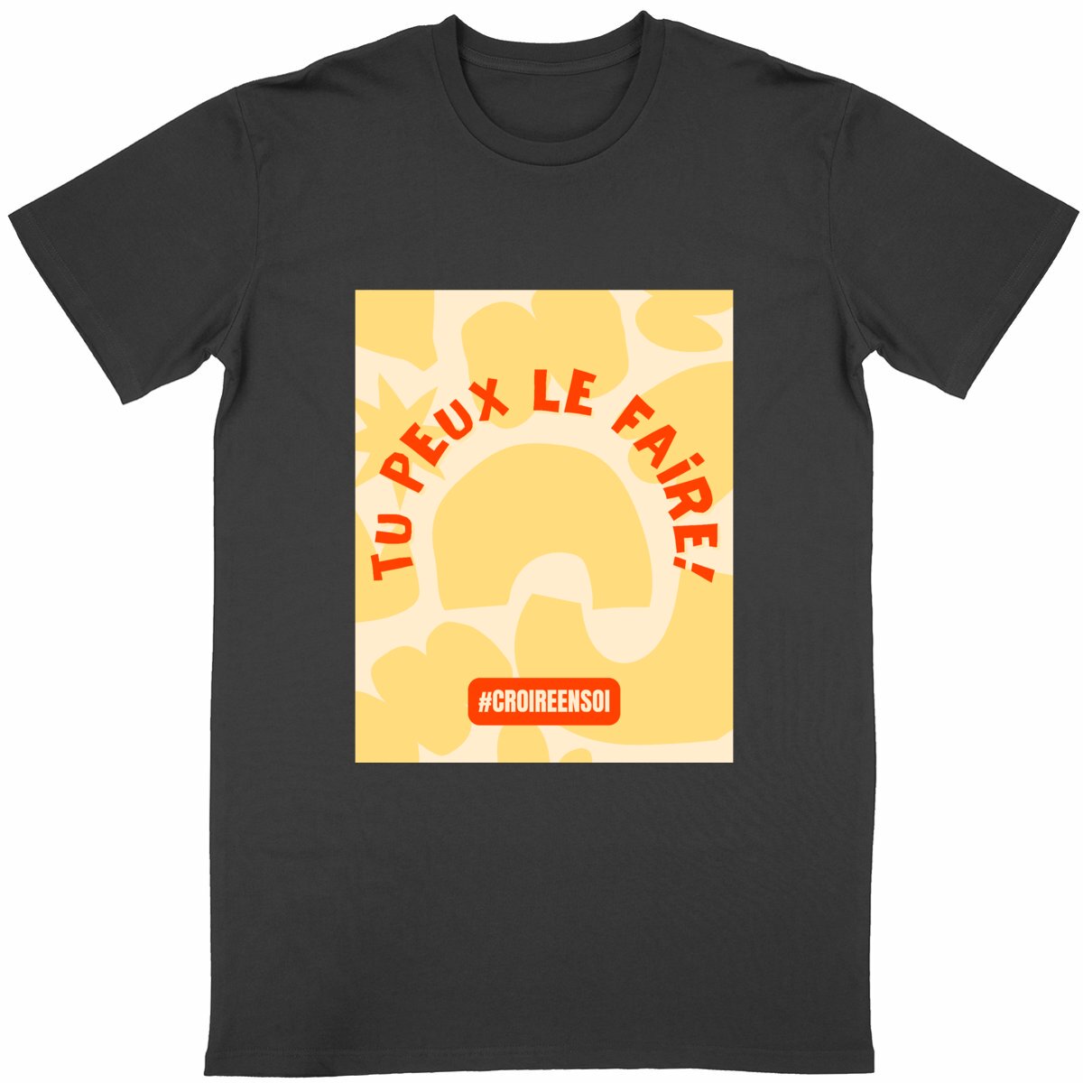 勇敢向前文化衫｜你可以做到主题 - Image