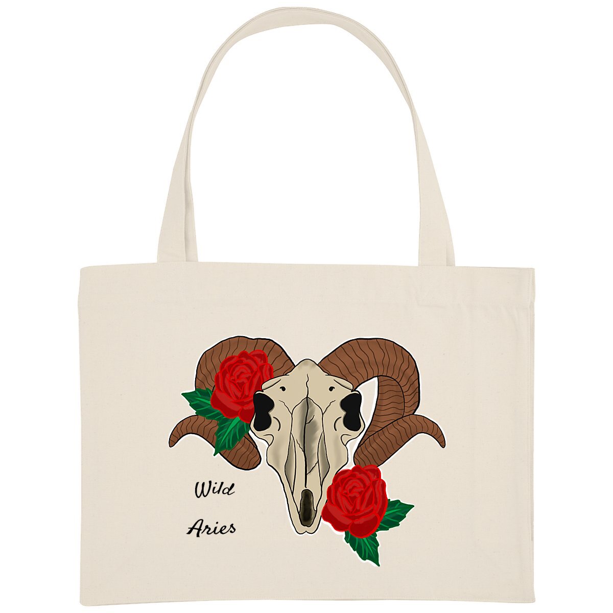 Image back Wild Aries - Sac en coton