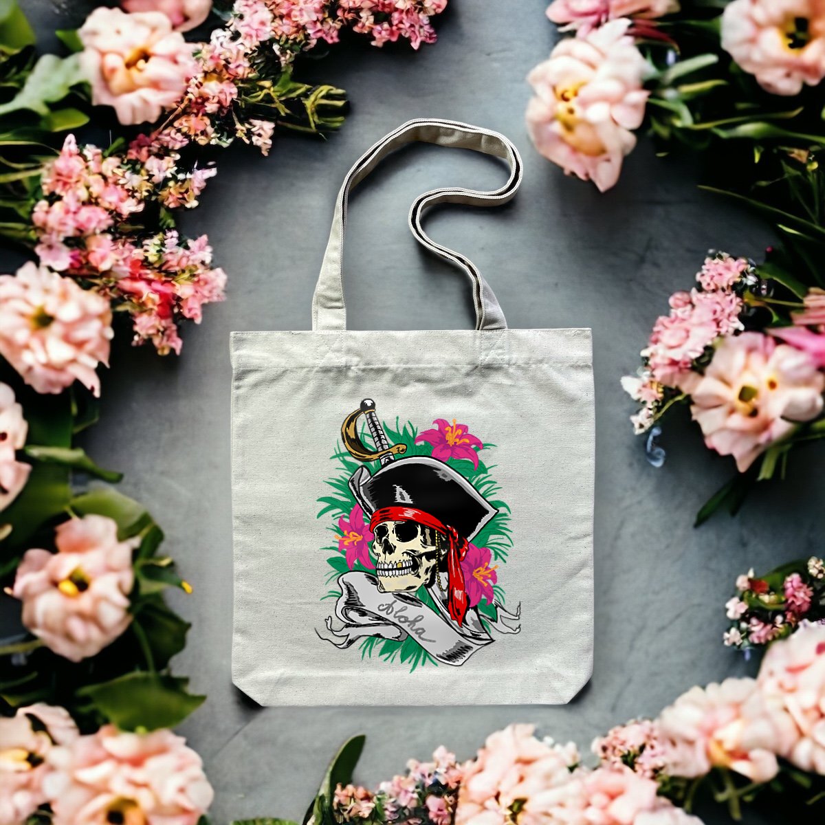 Image front Tote Bag pirate