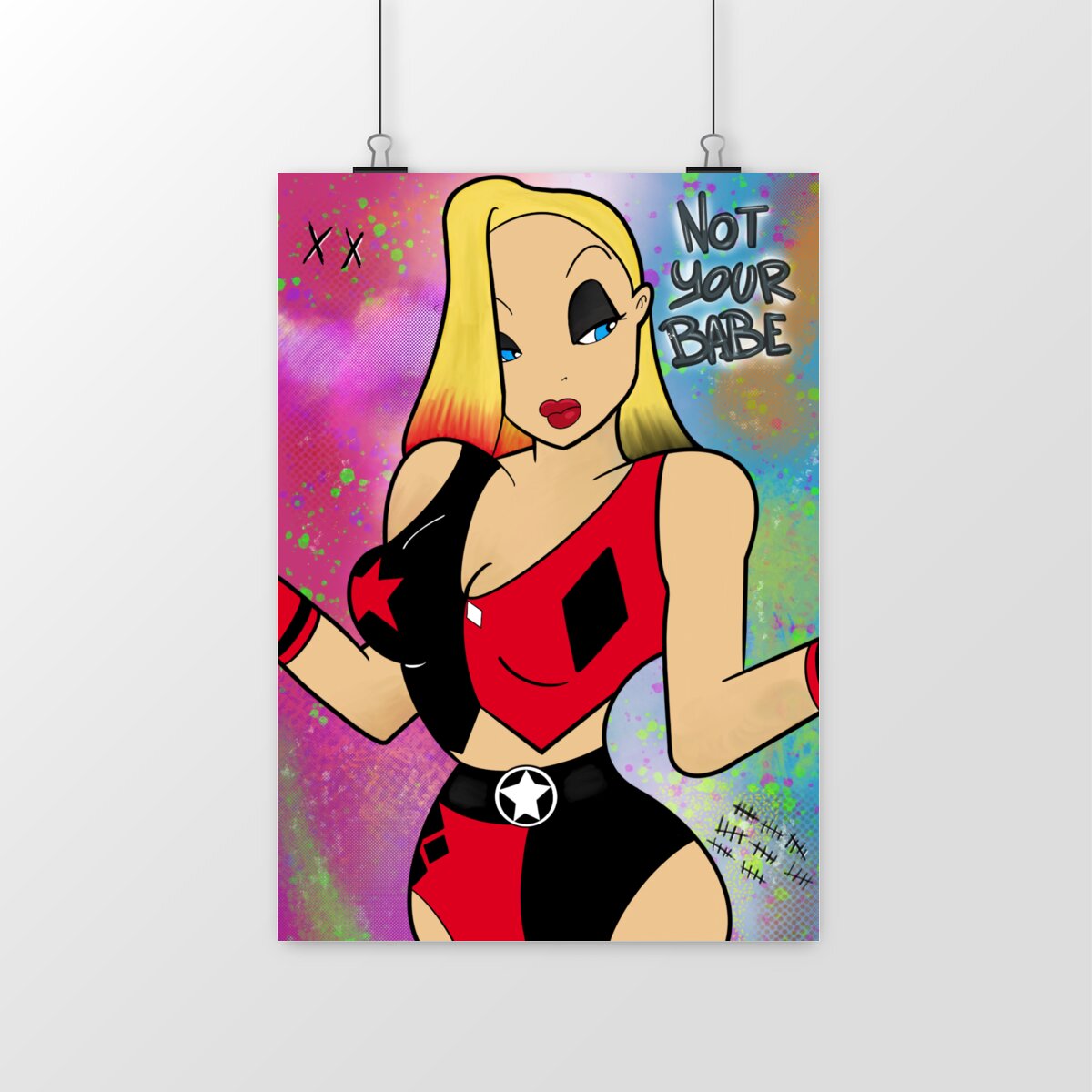 Image front Jessica Rabbit x Harley Quinn