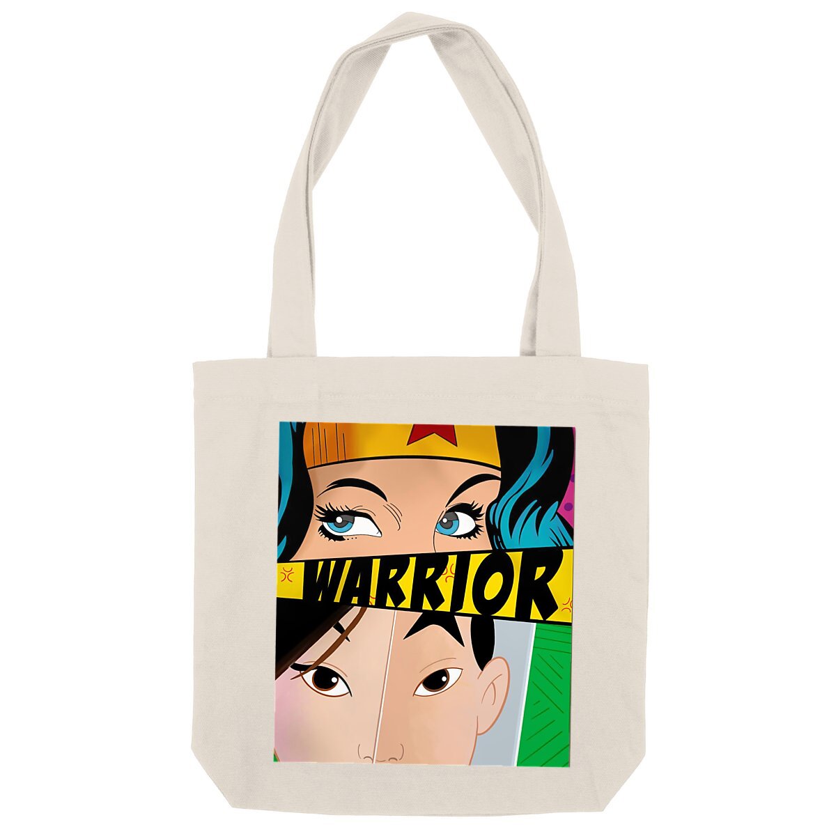 Image back Mulan x Wonder Woman - Tote Bag