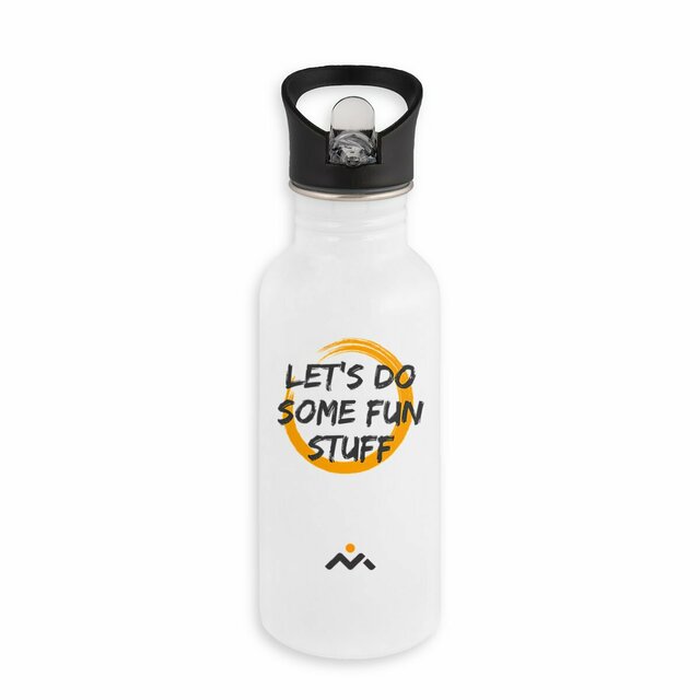Stainless Steel WATER BOTTLE - Let’s Do Some Fun Stuff - Image