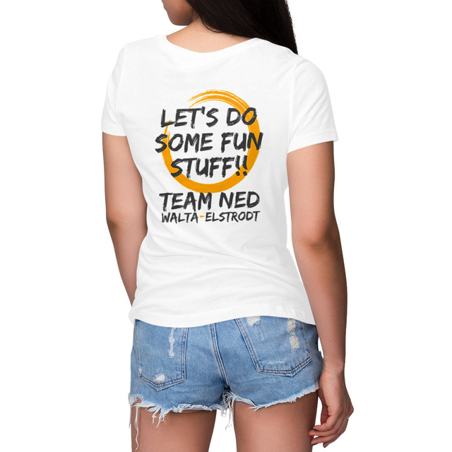 Women's Worlds 2025 TEE - NED team WALTA/ELSTRODT - Let’s do some fun stuff