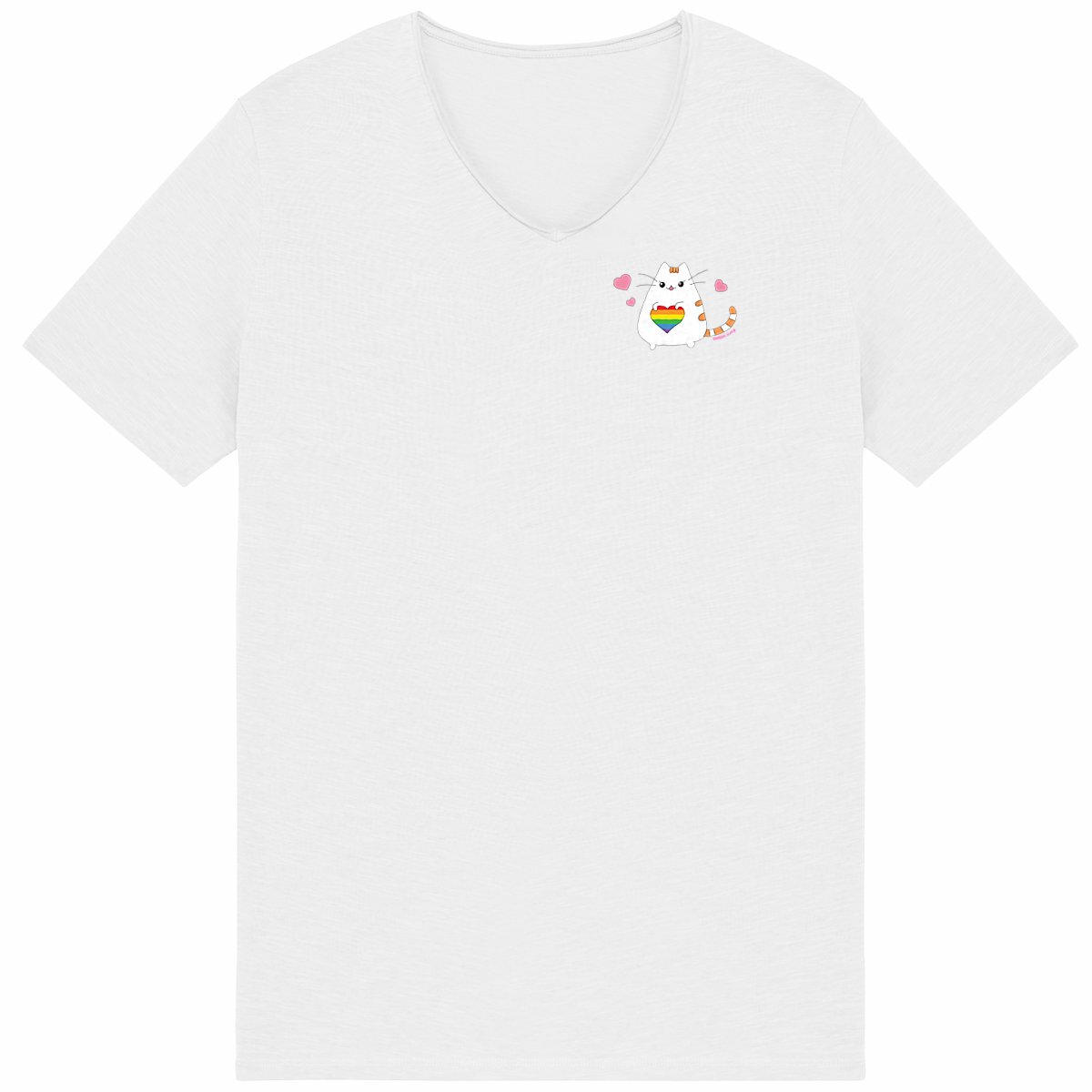 Pride Katze - "Mens*" Slub T-Shirt