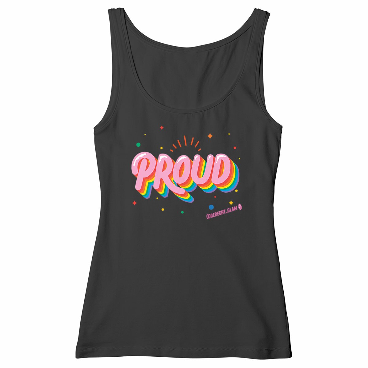 Proud Pride groß - "Womens*" slim fit tank top - Image