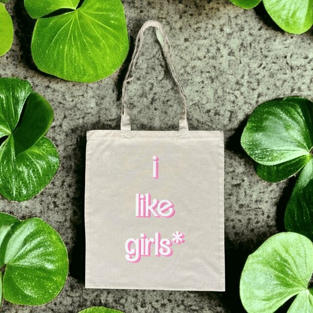  i like girls* - Tote bag organic 