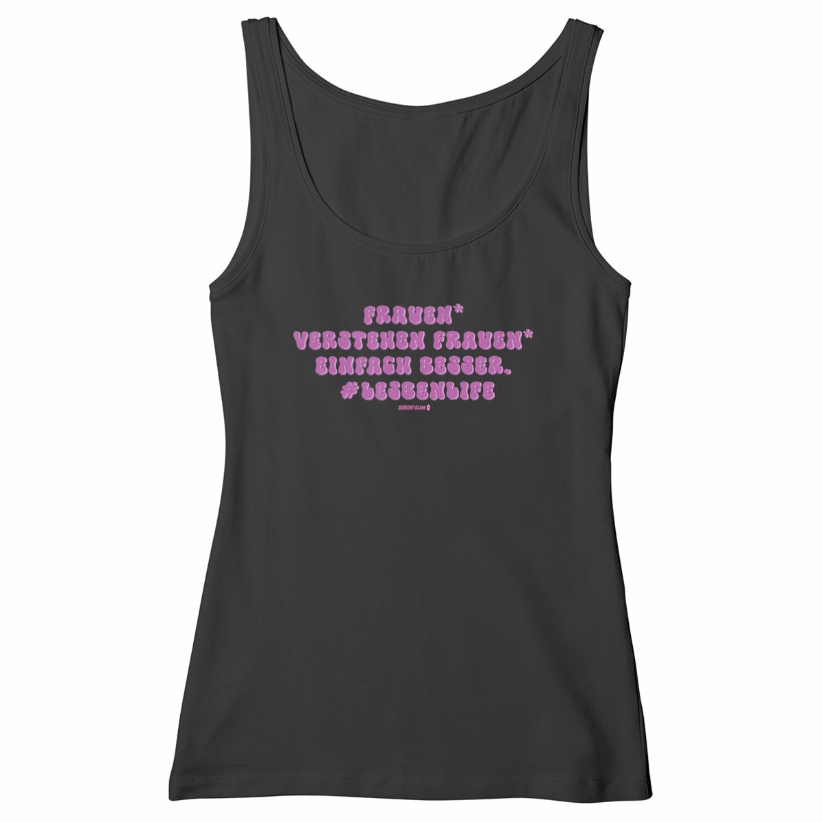  Frauen* verstehen Frauen* einfach besser. - "Womens*" slim fit tank top - Image