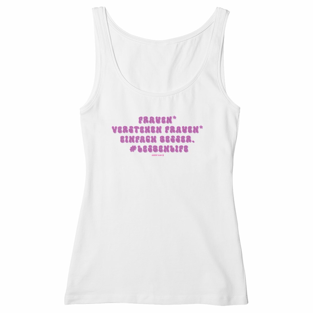  Frauen* verstehen Frauen* einfach besser. - "Womens*" slim fit tank top