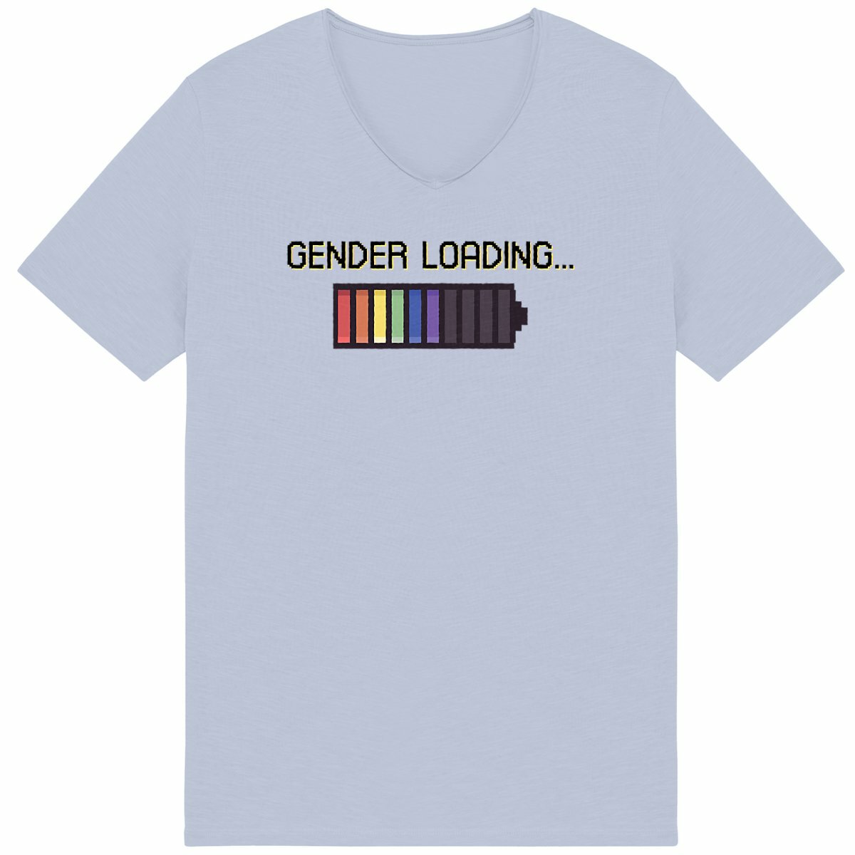  Gender loading -"Mens*" Slub T-Shirt  - Image