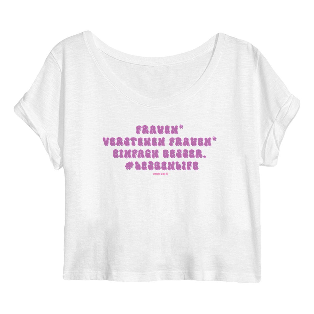  Frauen* verstehen Frauen* einfach besser - "Womens*" crop top 
