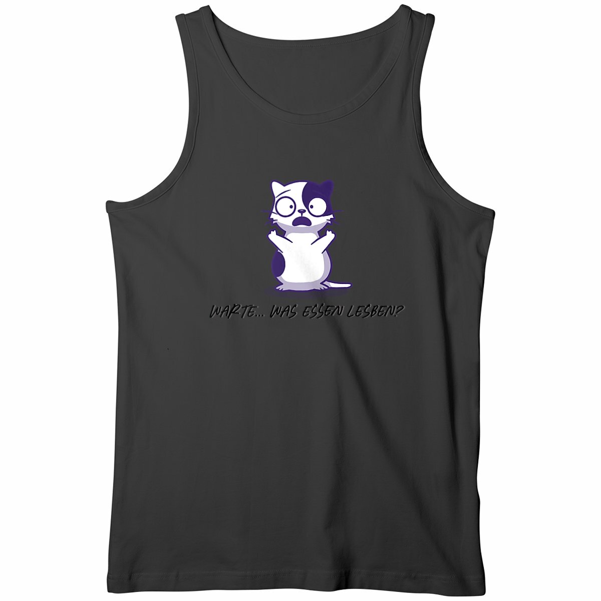  Warte... Was essen Lesben? - "Mens*" tank top  - Image