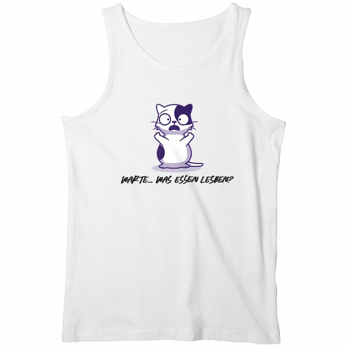  Warte... Was essen Lesben? - "Mens*" tank top 