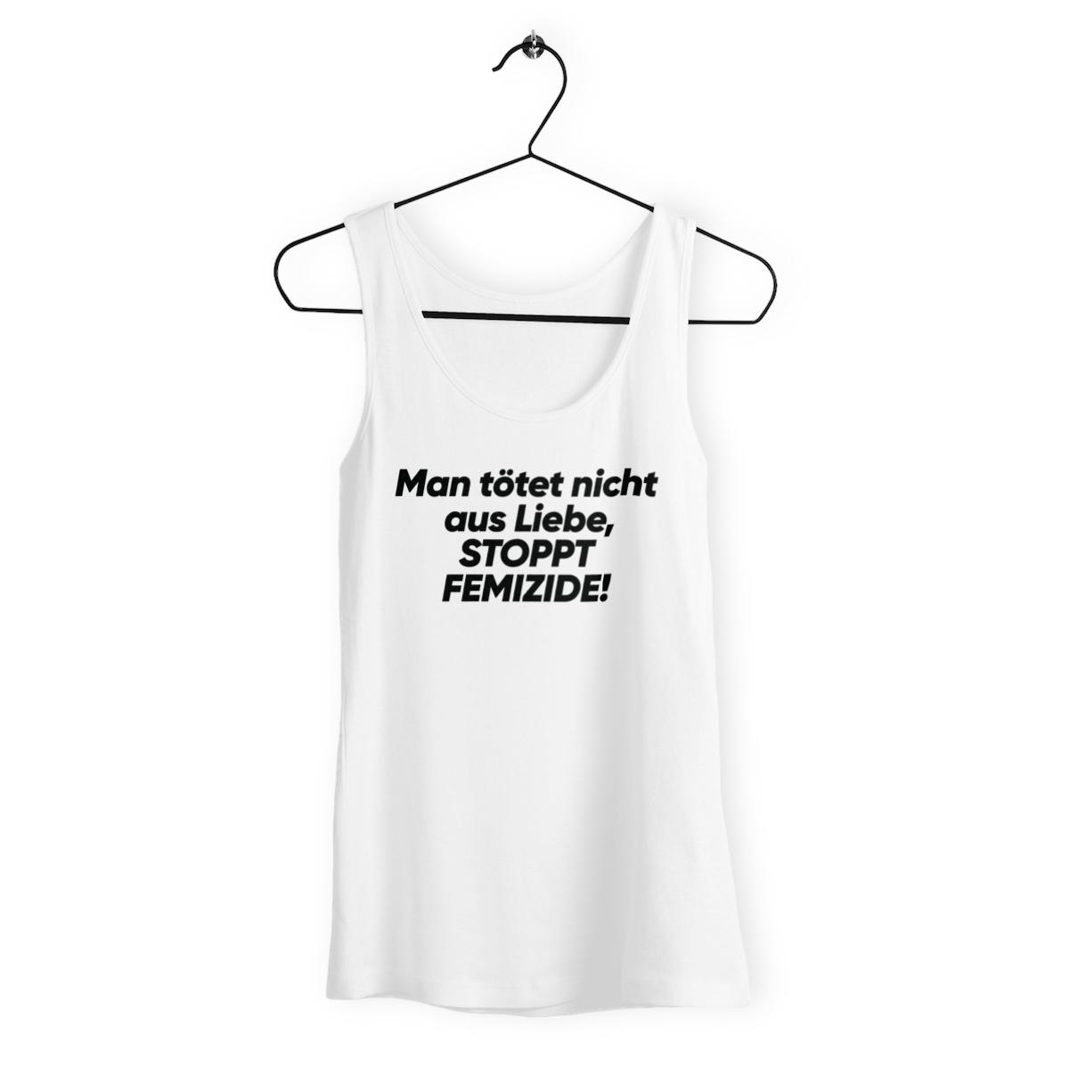 Man tötet nicht aus Liebe, stoppt Femizide! - Loose fitting "womens*" tank top 
