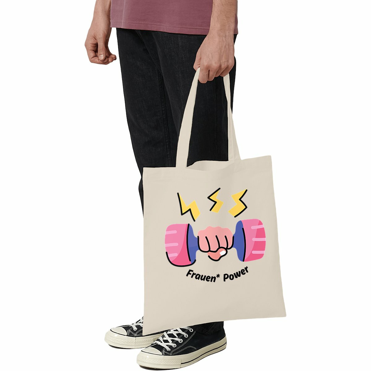 Frauen* Power - Tote bag organic