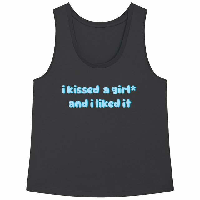 i kissed a girl* and i liked it - Loose fitting "womens*" tank top - Image