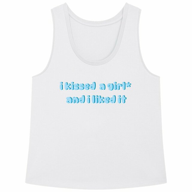 i kissed a girl* and i liked it - Loose fitting "womens*" tank top