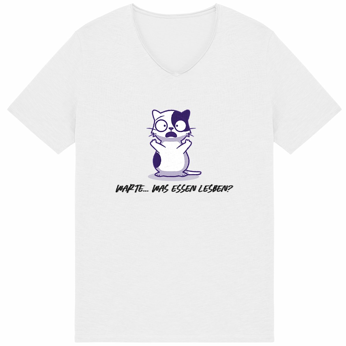  Warte... Was essen Lesben? - "Mens*" Slub T-Shirt 