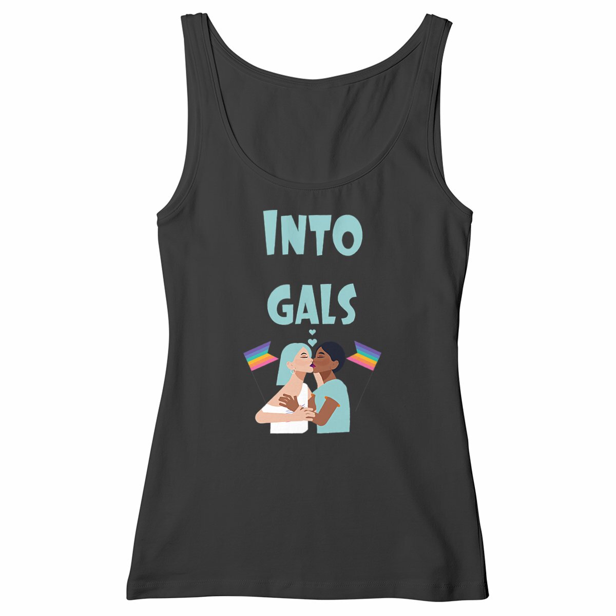 Into Gals - "Womens*" slim fit tank top - Image