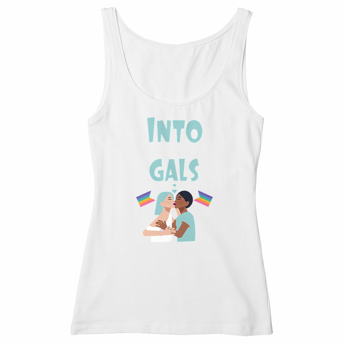 Into Gals - "Womens*" slim fit tank top
