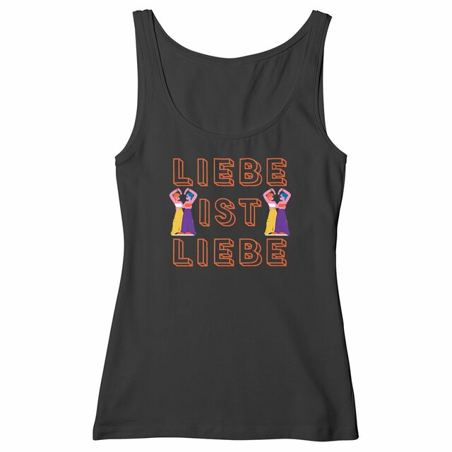 Liebe ist Liebe - "Womens*" slim fit tank top  - Image