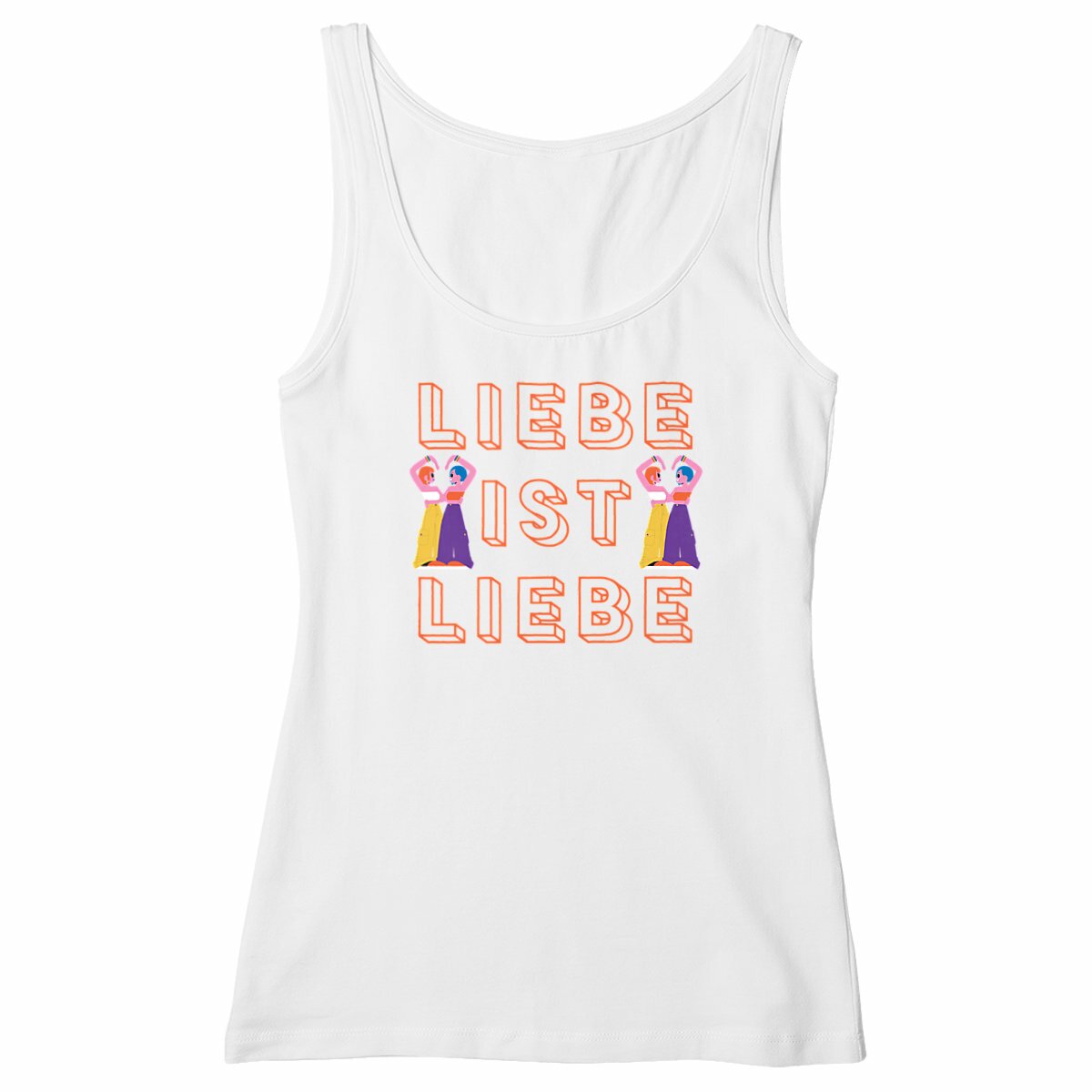 Liebe ist Liebe - "Womens*" slim fit tank top 