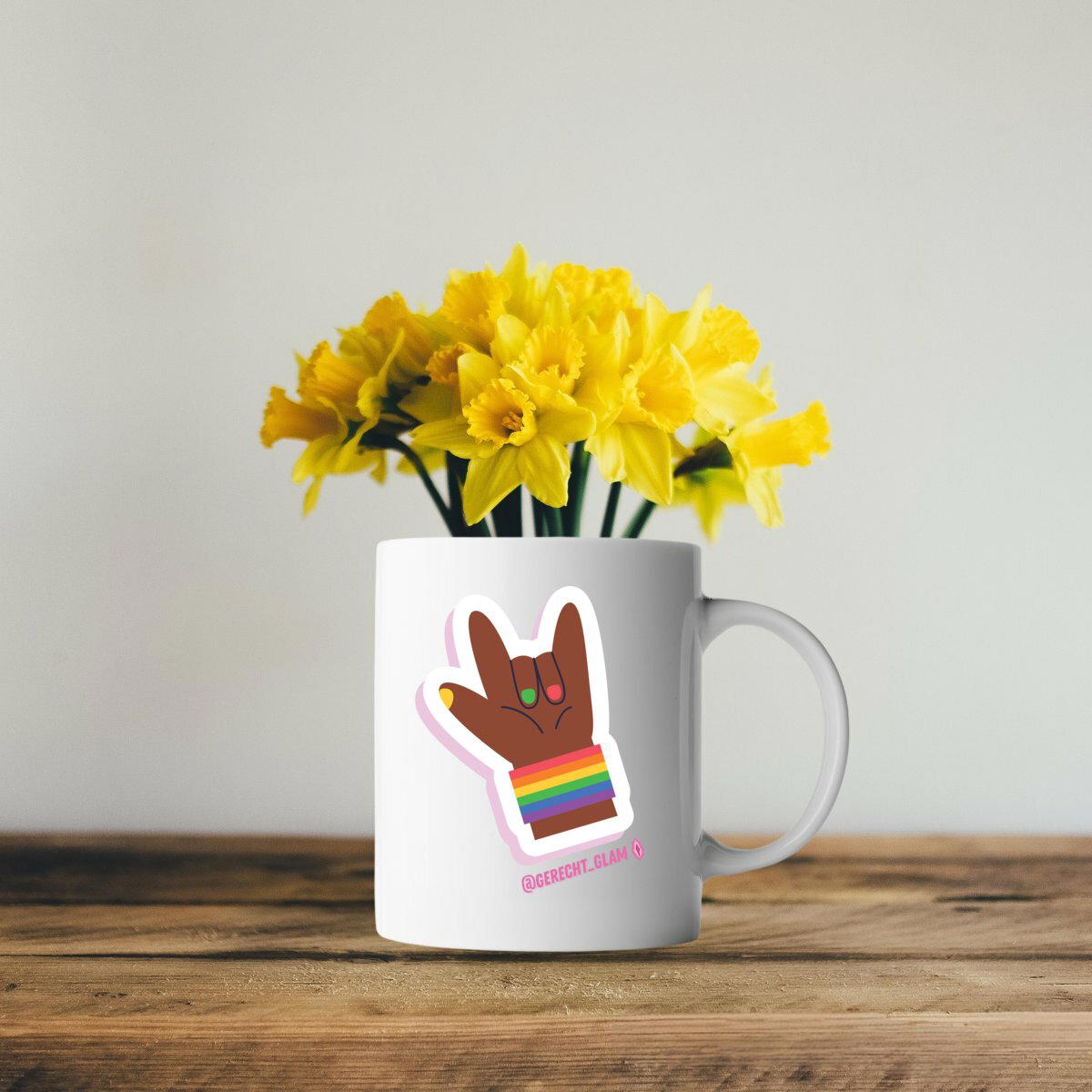 Rock Pride - Keramik Tasse / Heferl  